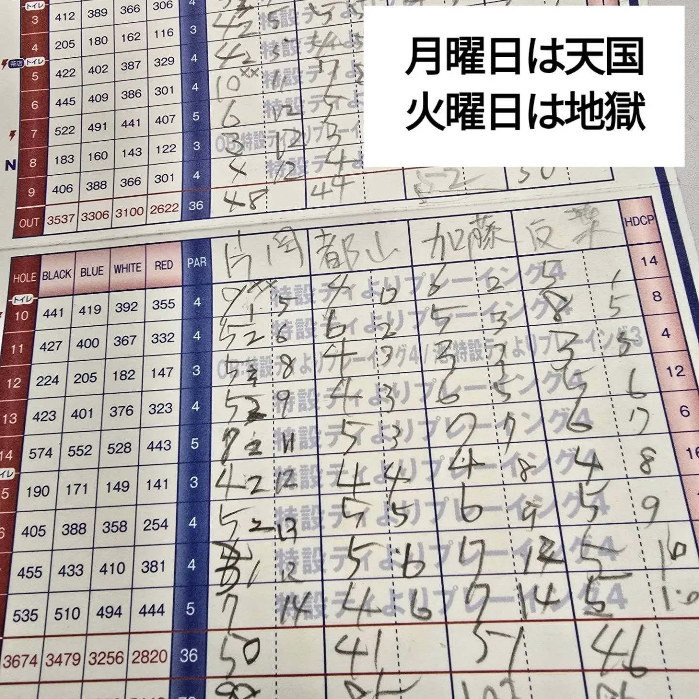 ⁡月曜日 今年ベスト 78 イーグルと有頂天やったんが⁡